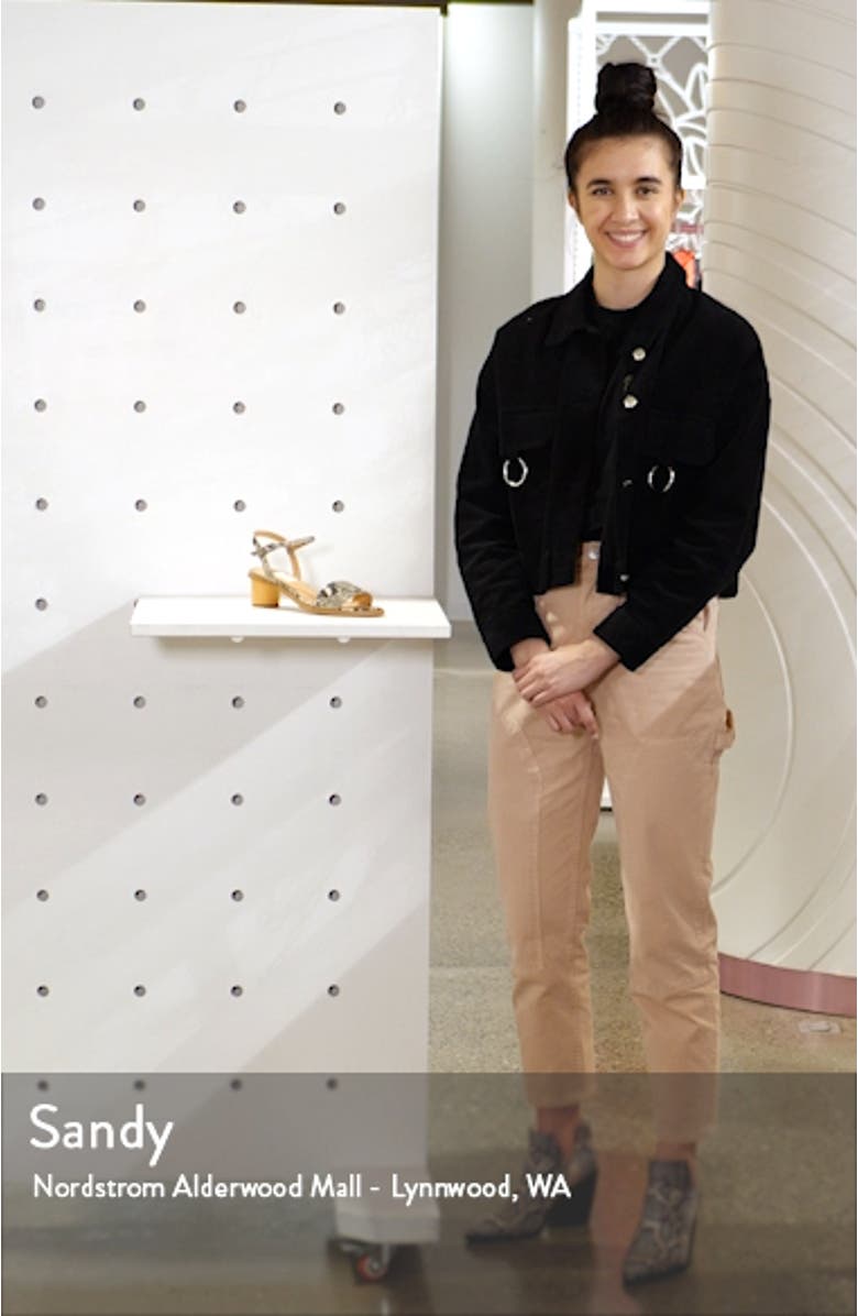 Topanga Column Heel Sandal, sales video thumbnail