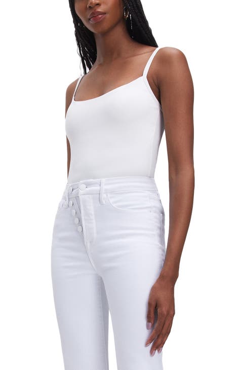 Scoop Neck Bodysuit (Regular & Plus Size)