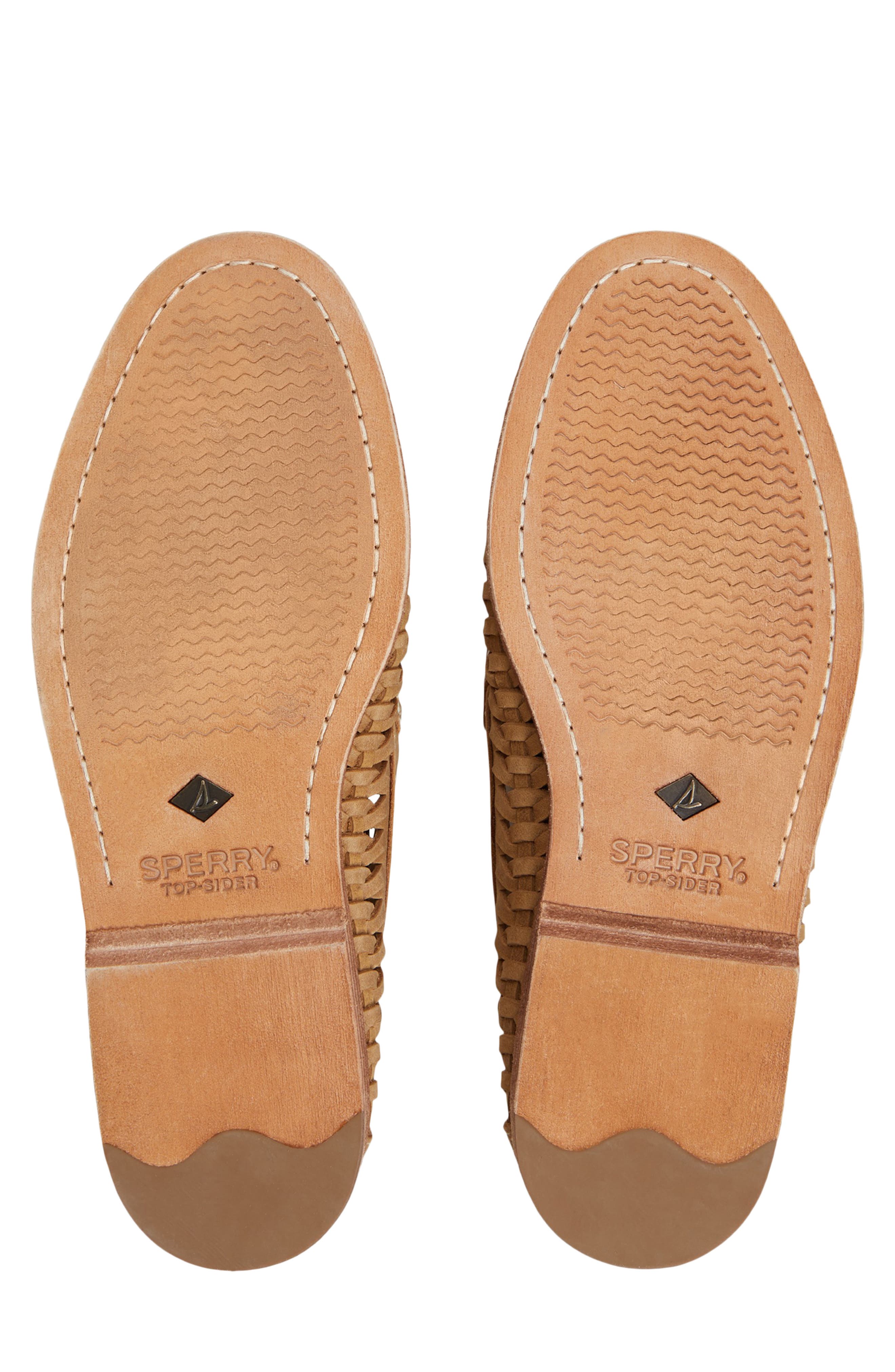 Gold Cup™ Woven Penny Loafer, Alternate, color, TAN