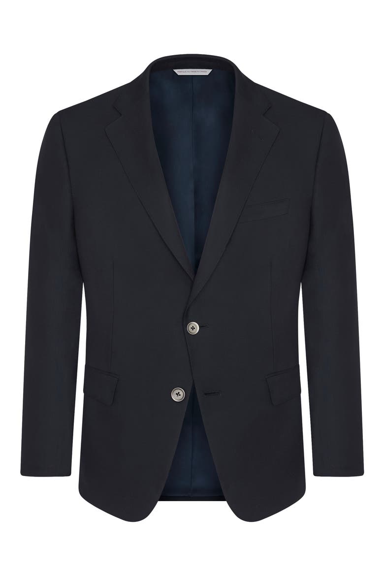 Navy Wool Blazer, Alternate, color, NAVY