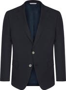 Samuelsohn Navy Wool Blazer