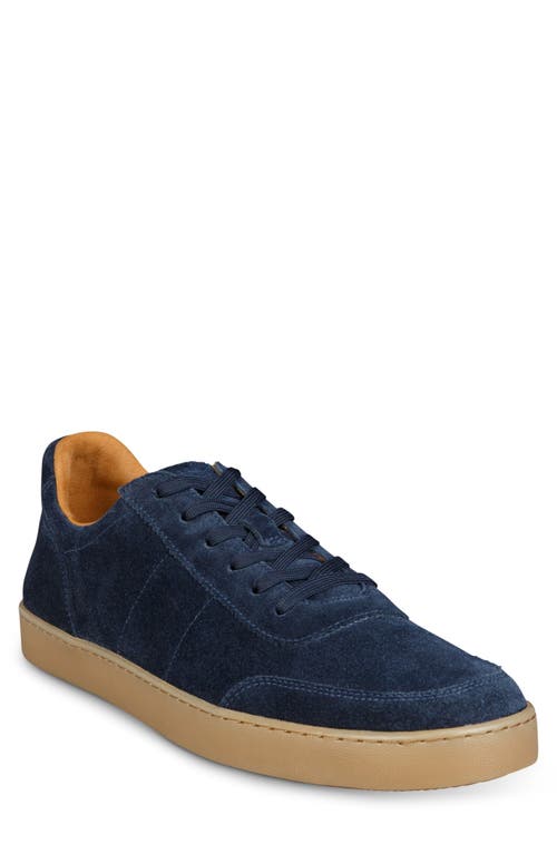 Allen Edmonds Men's Liam Leather Low-top Sneakers In Navy