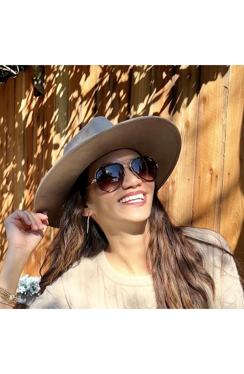 Velvet Eyewear Aviator Medium- Large Sunglass Style Box, Alternate, color, Multi