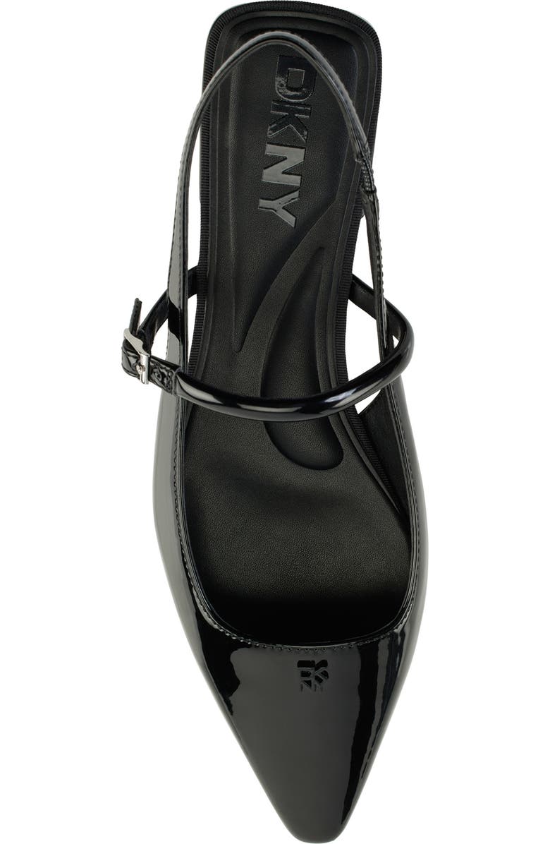 DKNY Cairo Slingback Flat, Alternate, color, Black