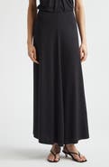 TOTEME Flared Jersey Maxi Skirt
