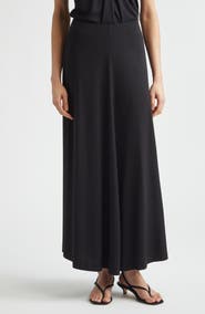 TOTEME Flared Jersey Maxi Skirt