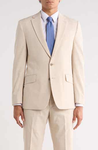 CONSTRUCT Plaid Two-Button Sport Coat