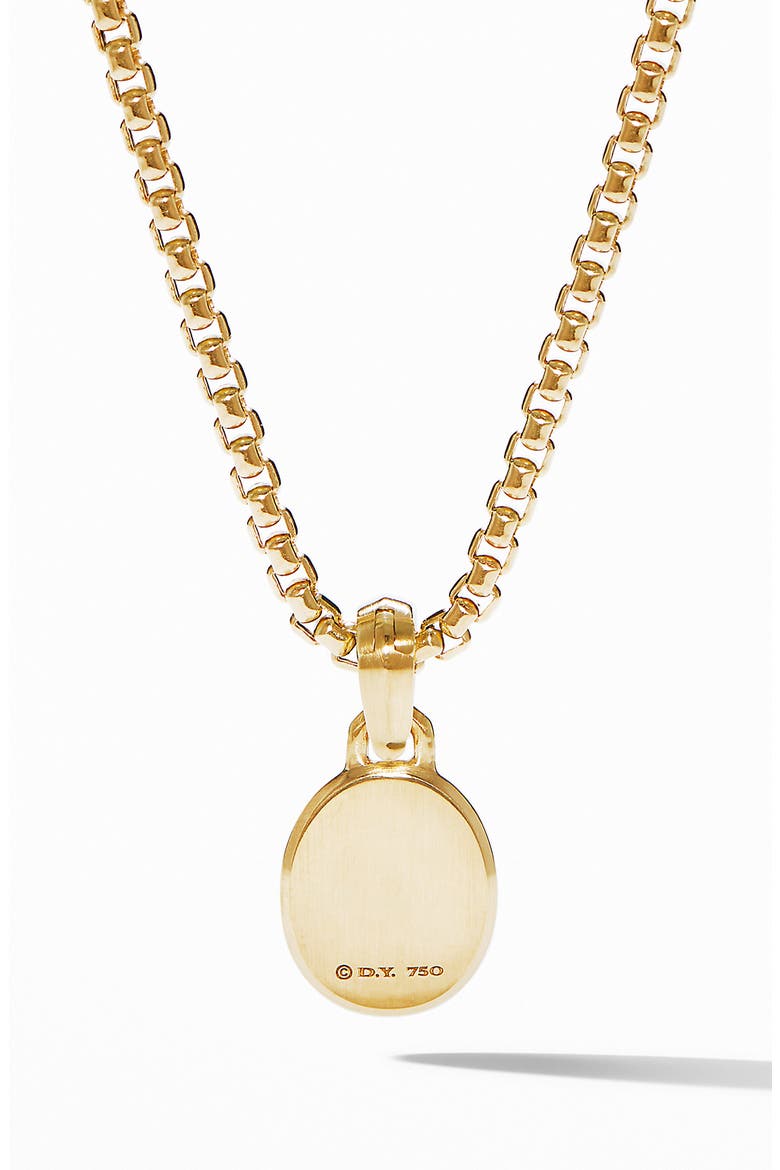 Petrvs® Small Scarab Pendant in 18K Gold, Alternate, color, YELLOW GOLD