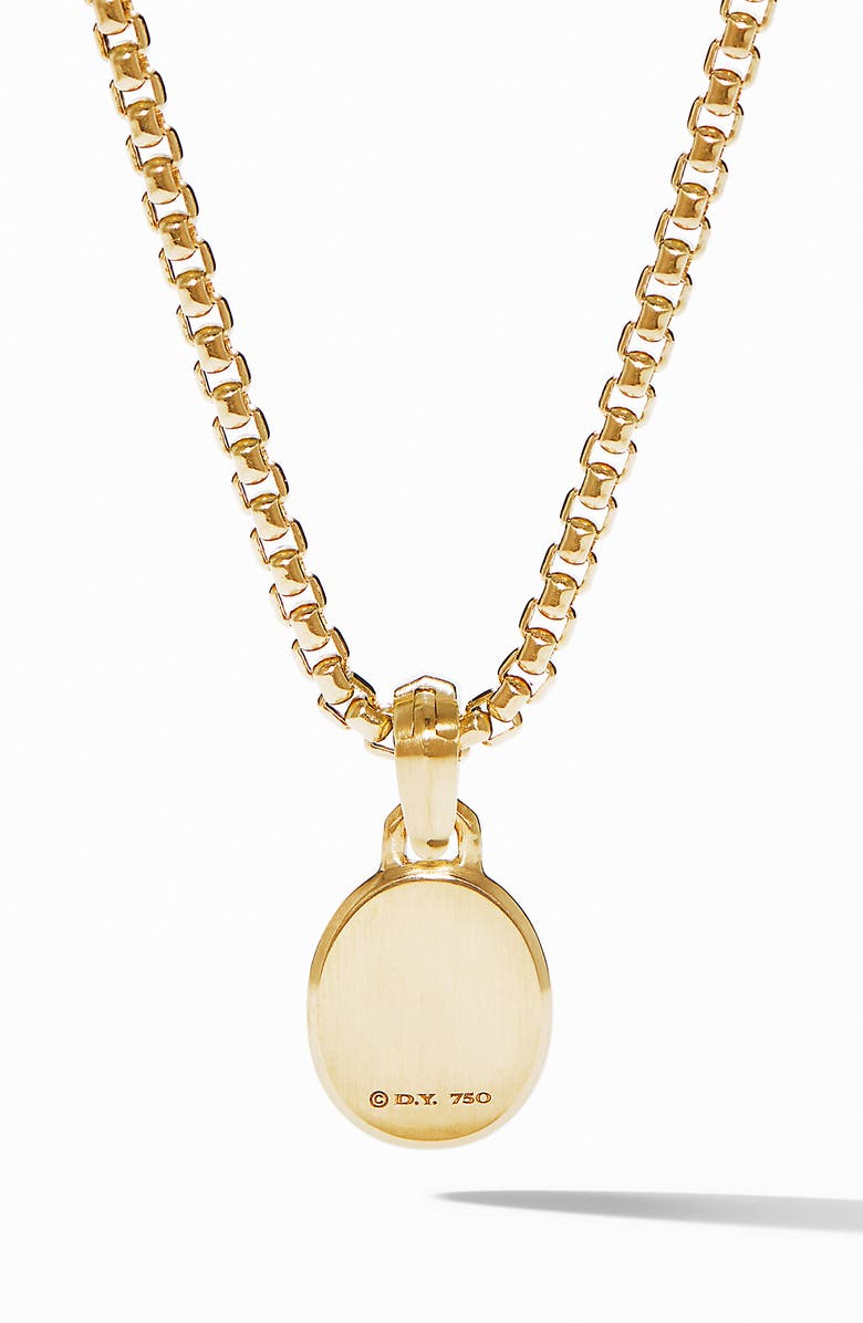 David Yurman Petrvs<sup>®</sup> Small Scarab Pendant in 18K Gold, Alternate, color,
