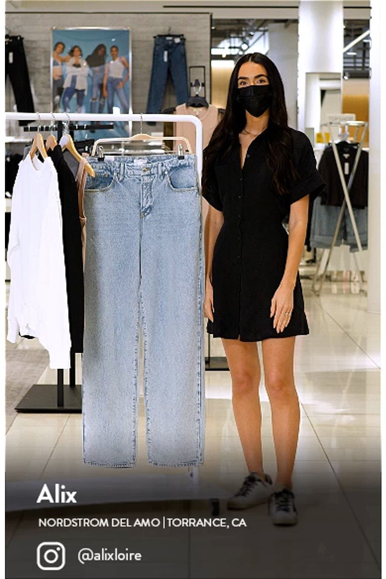 Good 90s High Waist Loose Fit Nonstretch Jeans video
