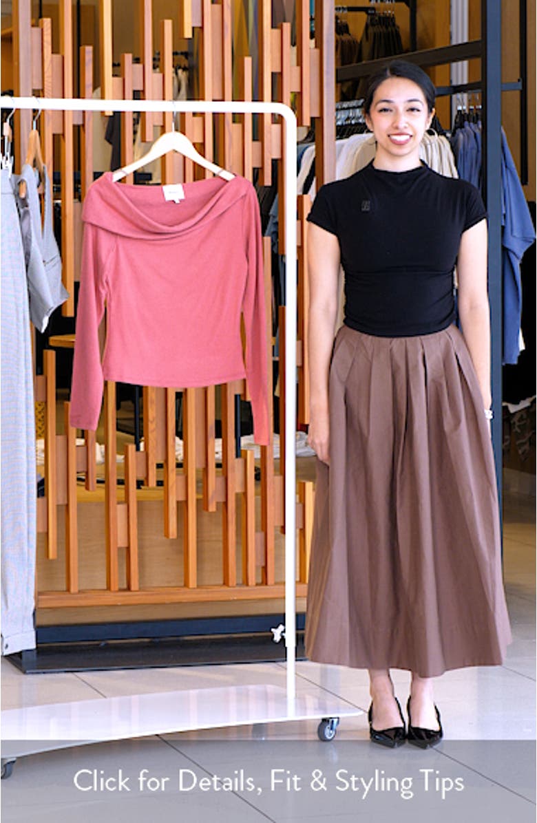 Elio One-Shoulder Top, sales video thumbnail