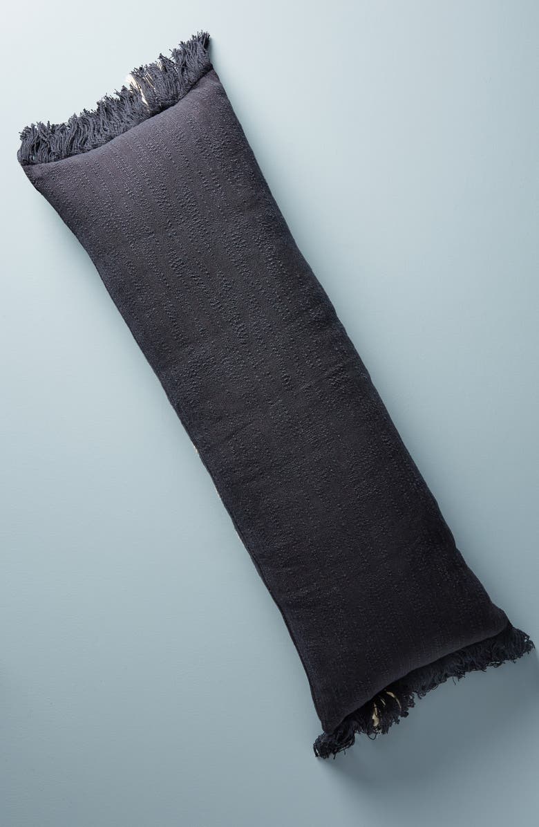 Anthropologie Home Anthropologie Textured Nayeli Lumbar Accent Pillow, Alternate, color,