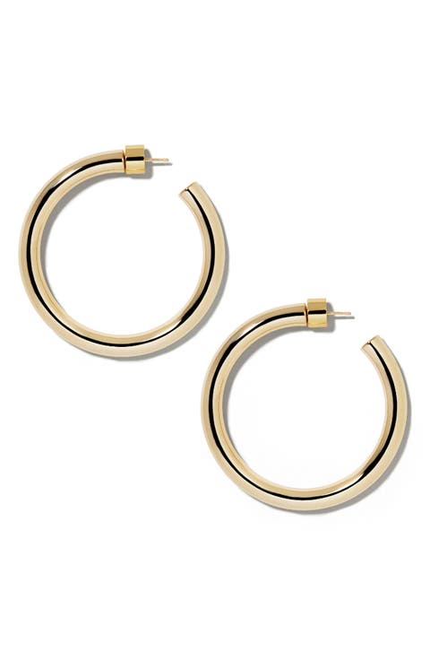 Natasha Baby Hoops, 1.5-Inch