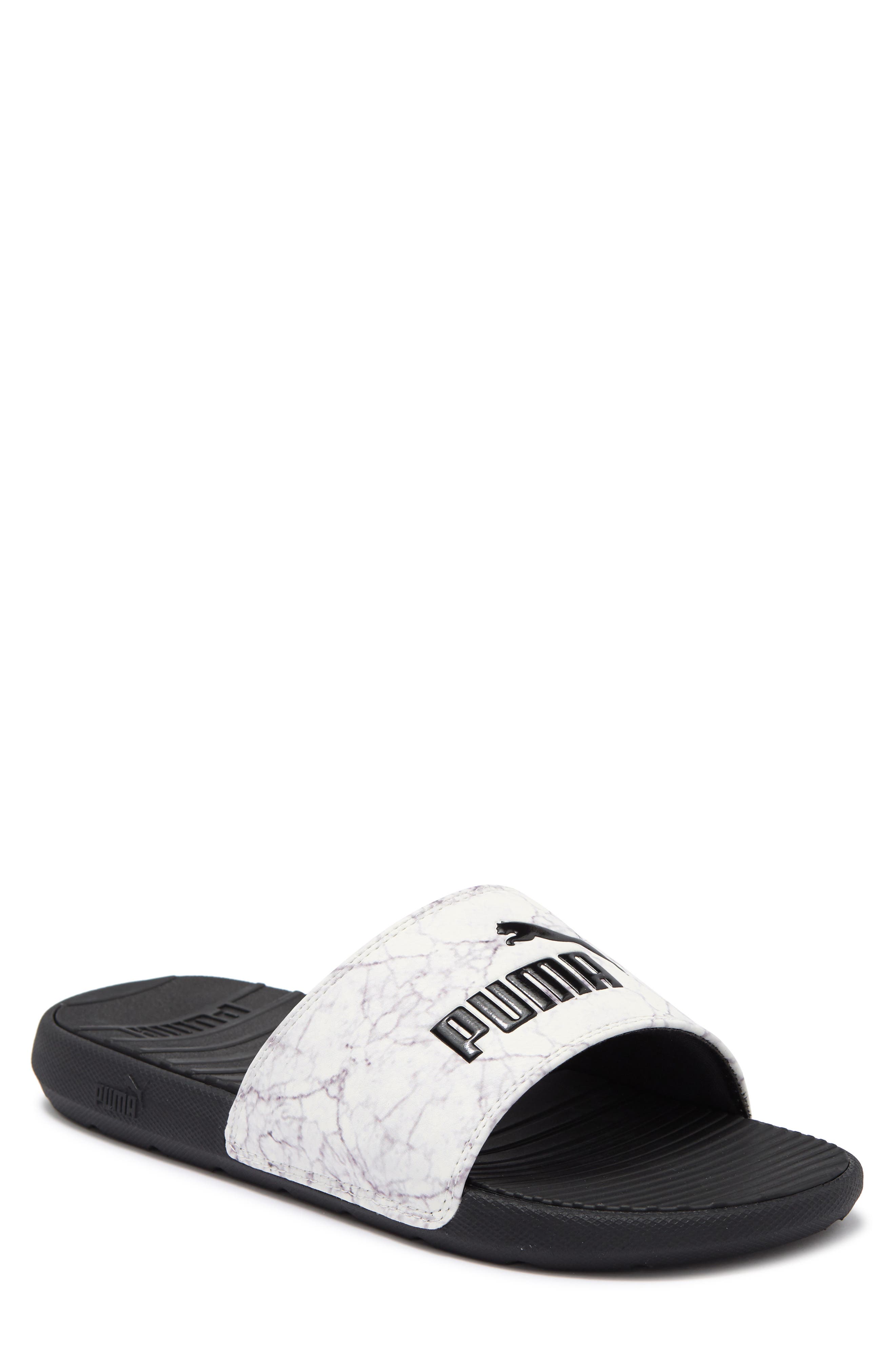 PUMA Cool Cat Marble Slide Sandal (Men) | Nordstromrack
