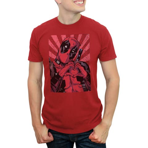 Men's Marvel Deadpool Deadpool Heart You  Graphic T-Shirt