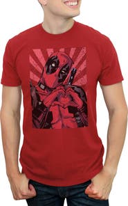 Marvel: Deadpool Men's Marvel Deadpool Deadpool Heart You  Graphic T-Shirt