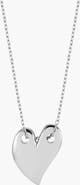 YOJ Loff Maxi Heart Necklace in Silver
