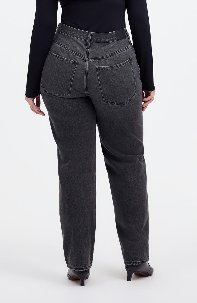 Madewell The Rail Straight Leg Jeans, Alternate, color, Kingswood Wash