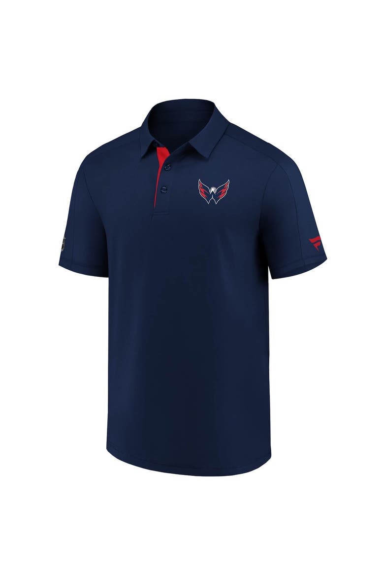 Men's Fanatics Branded Navy Washington Capitals Authentic Pro Locker Room Polo, Alternate, color, Navy