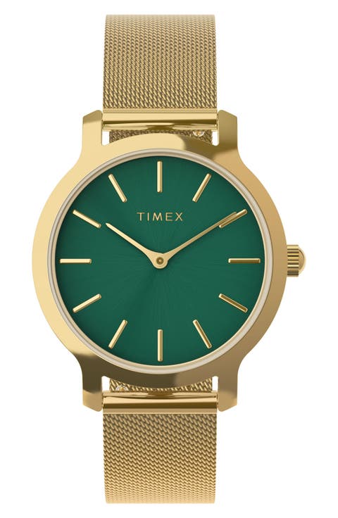 Transcend Mesh Strap Watch, 31mm