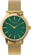 Timex® Transcend Mesh Strap Watch, 31mm