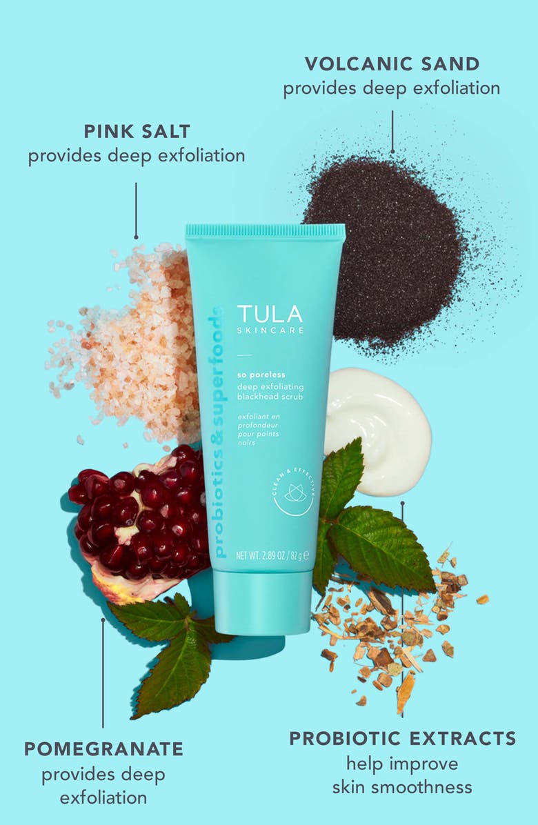 TULA Skincare So Poreless Deep Exfoliating Blackhead Scrub, Alternate, color, 
