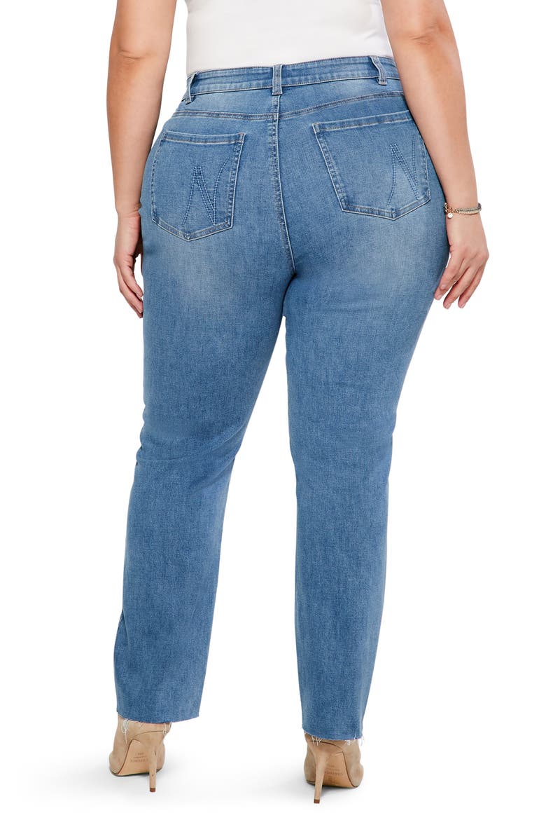 Ankle Straight Leg Jeans, Alternate, color, HORIZON
