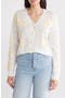 Floral Open Stitch Cardigan