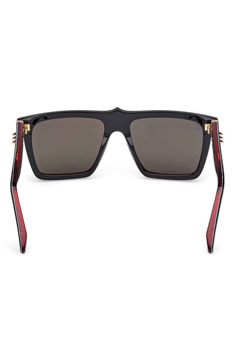 Christian Louboutin 56mm Square Sunglasses, Alternate, color,