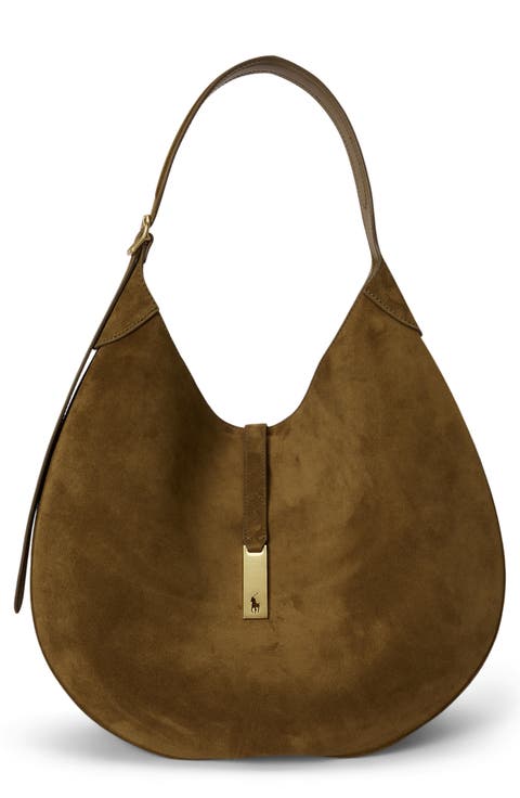 Suede Shoulder Bag