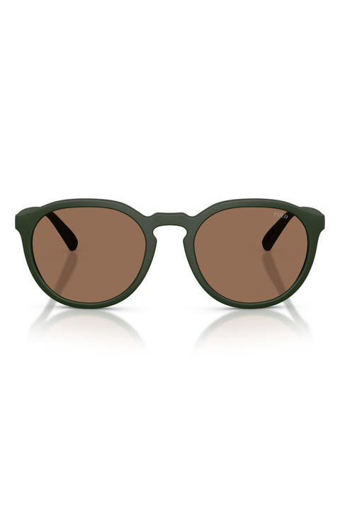 53mm Round Sunglasses