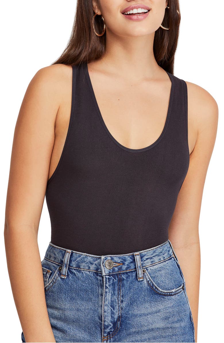 BDG Urban Outfitters Markie Bodysuit, Main, color, 