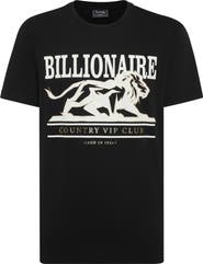 BILLIONAIRE T-Shirt Round Neck Ss Lion Men