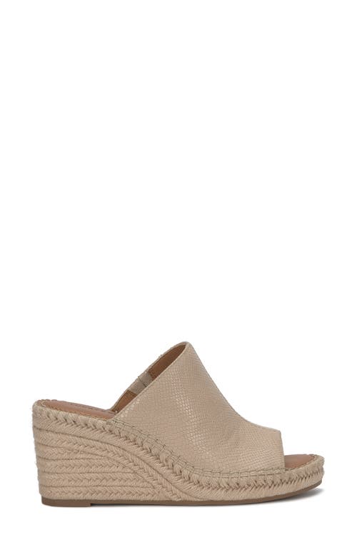LUCKY BRAND LUCKY BRAND CABRIAH ESPADRILLE PLATFORM WEDGE SLIDE SANDAL