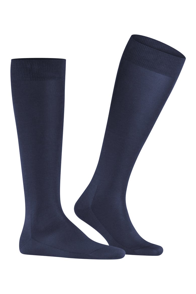 Tiago Knee High Socks, Main, color, DARK NAVY