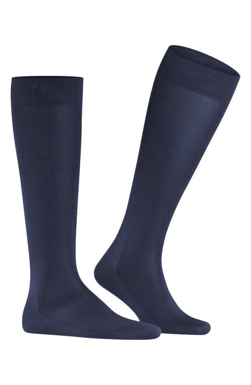 Falke Tiago Knee High Socks in Dark Navy 