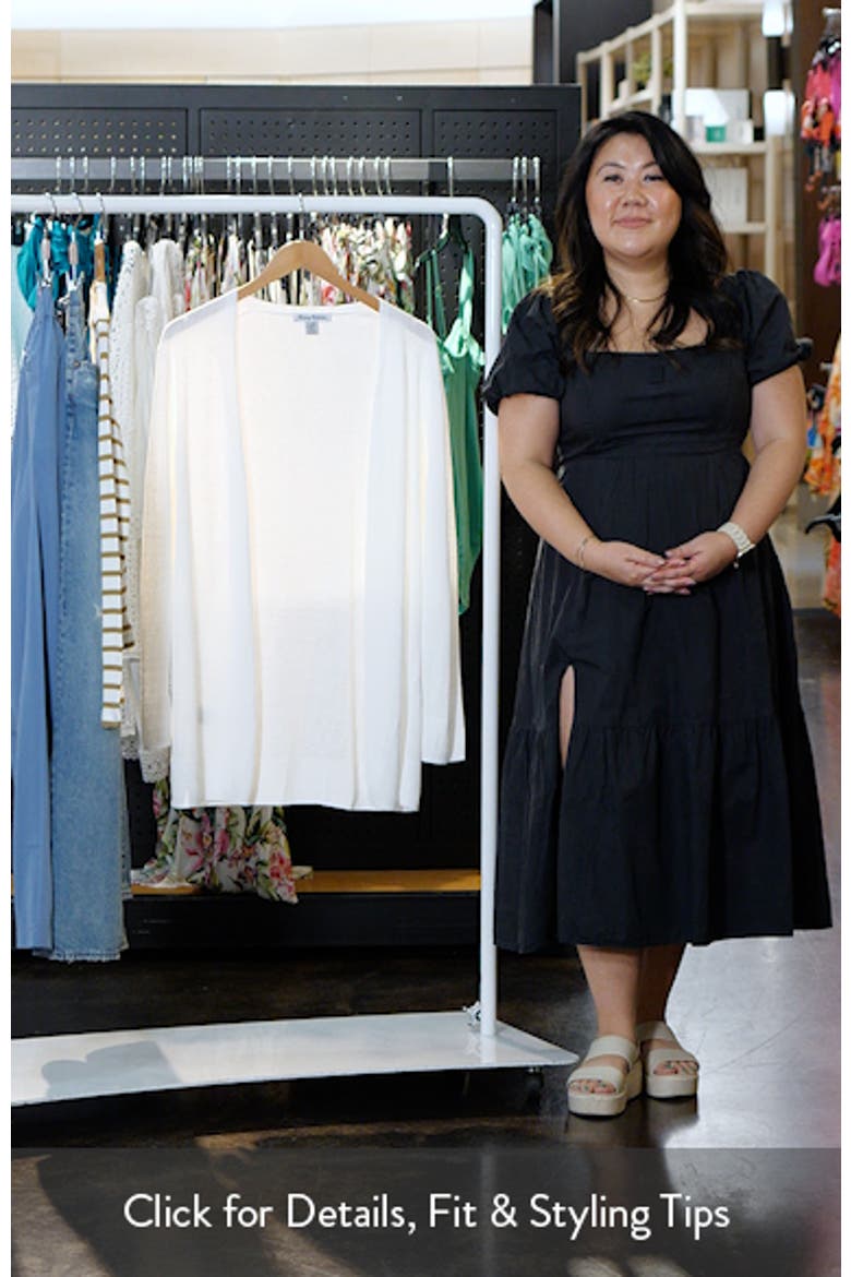 Addison Beach Linen Blend Cardigan video