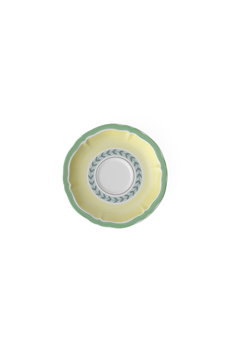 Villeroy & Boch French Garden Fleurence Espresso Cup Saucer, Main, color, White