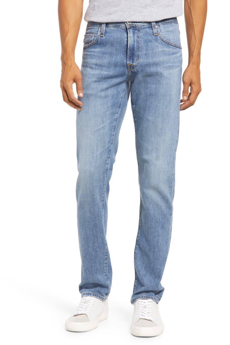 Tellis Slim Fit Jeans (Nordstrom Exclusive), Main, color, TAILOR