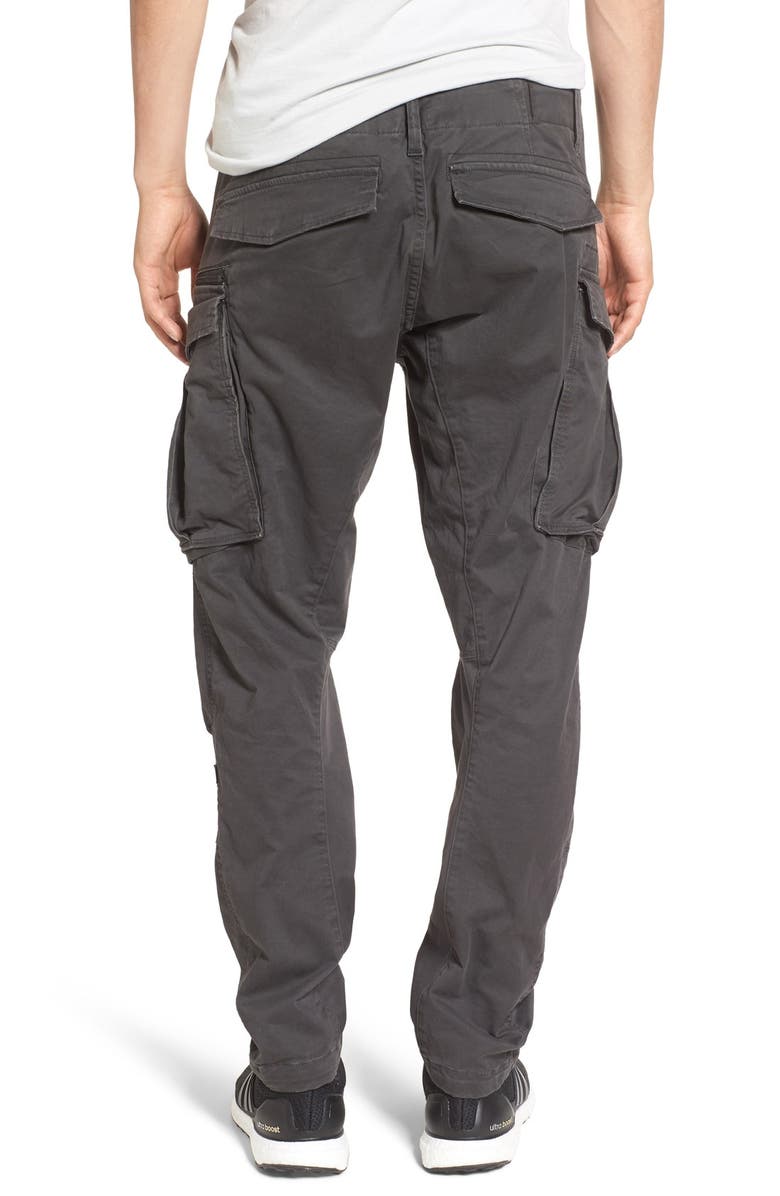 G-Star RAW Rovik Tapered Fit Cargo Pants, Alternate, color, Raven