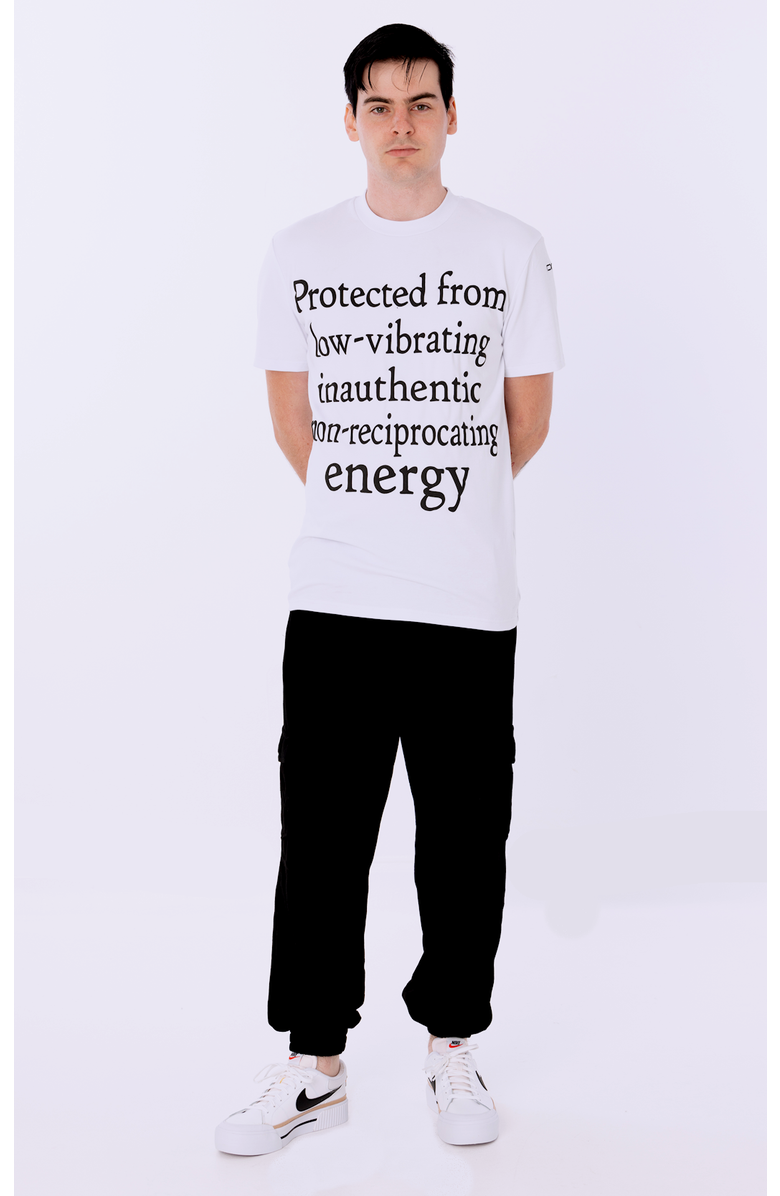 Dai Moda Protect Energy Crew Neck T-shirt, Alternate, color, White