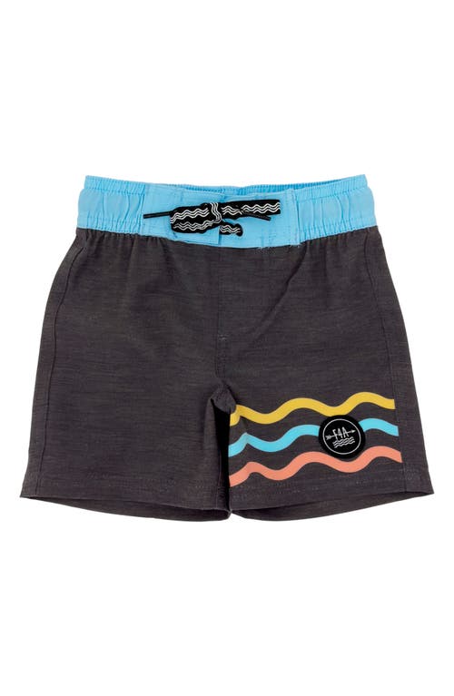 Feather 4 Arrow Wave Bound Board Shorts In Lava Rock