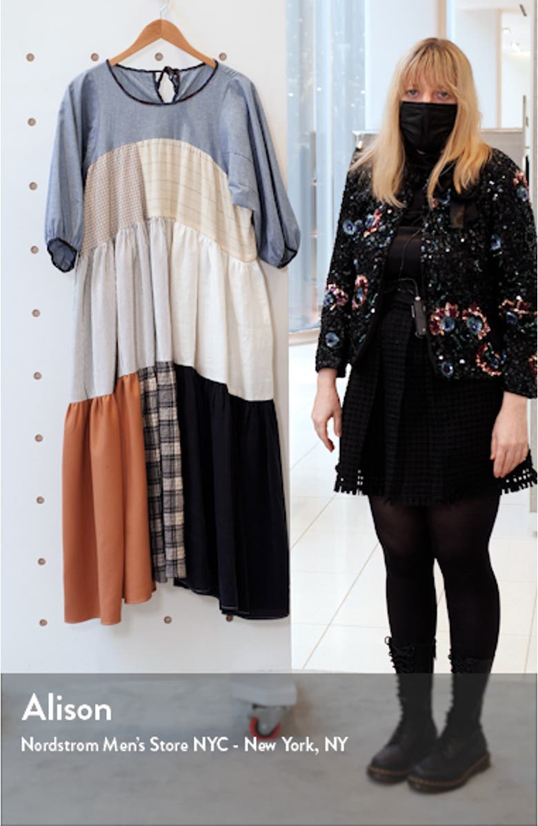 One of a Kind Patchwork Maxi Dress, sales video thumbnail