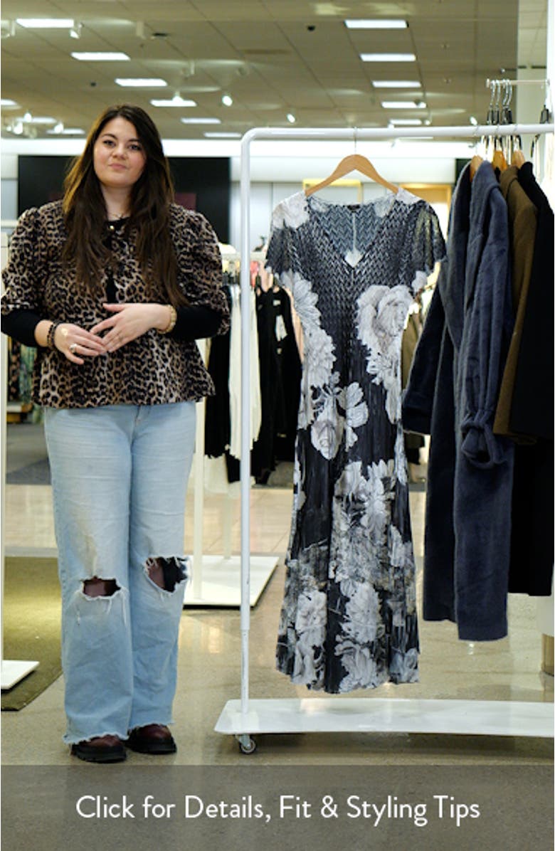 Flutter Sleeve Maxi Dress, sales video thumbnail