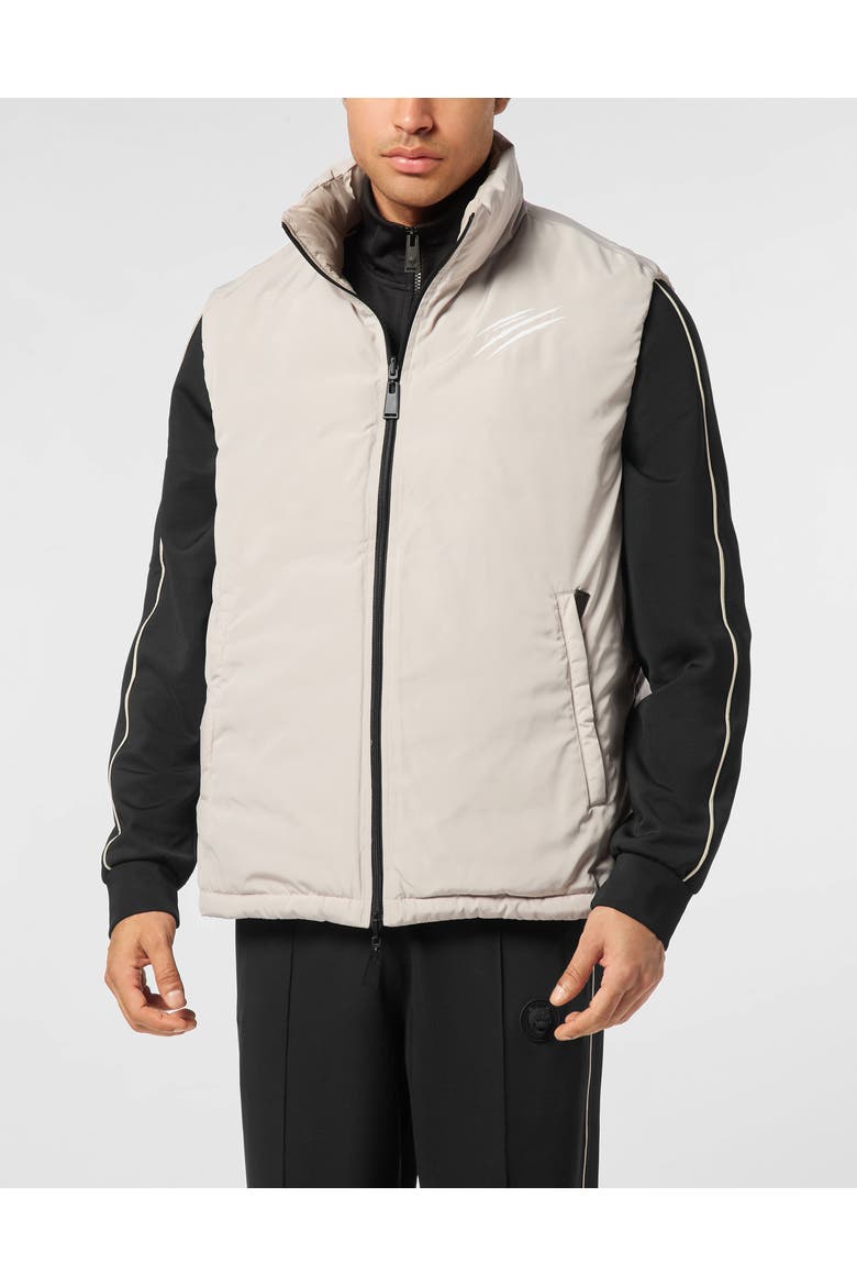 Short Vest Men, Alternate, color, beige