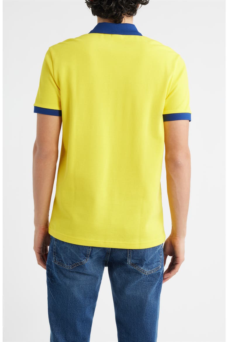 Lux Paddy Cotton Polo, Alternate, color, COLOMBIA
