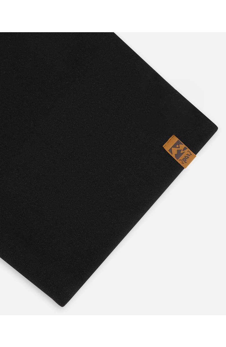 Deux par Deux Baby Unisex Solid Neck Tube Black, Alternate, color, Black