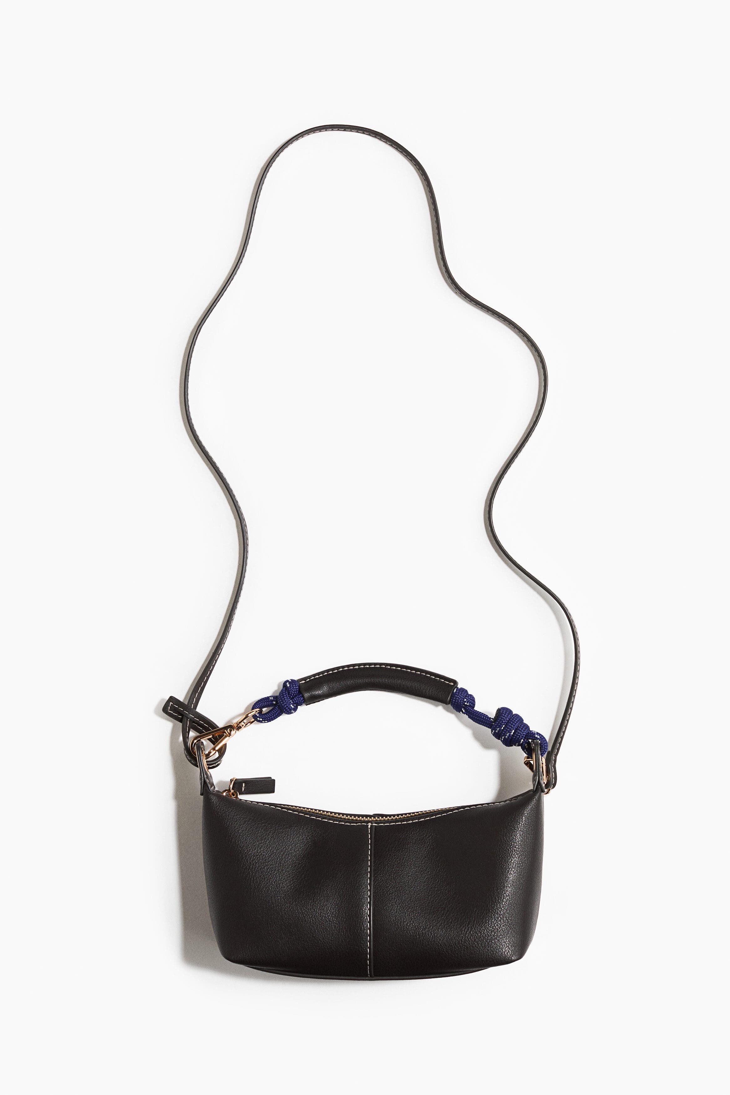 H&M Mini Crossbody Bag, Main, color, Dark Brown