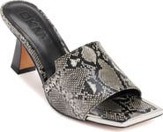DKNY Square Toe Slide Sandal