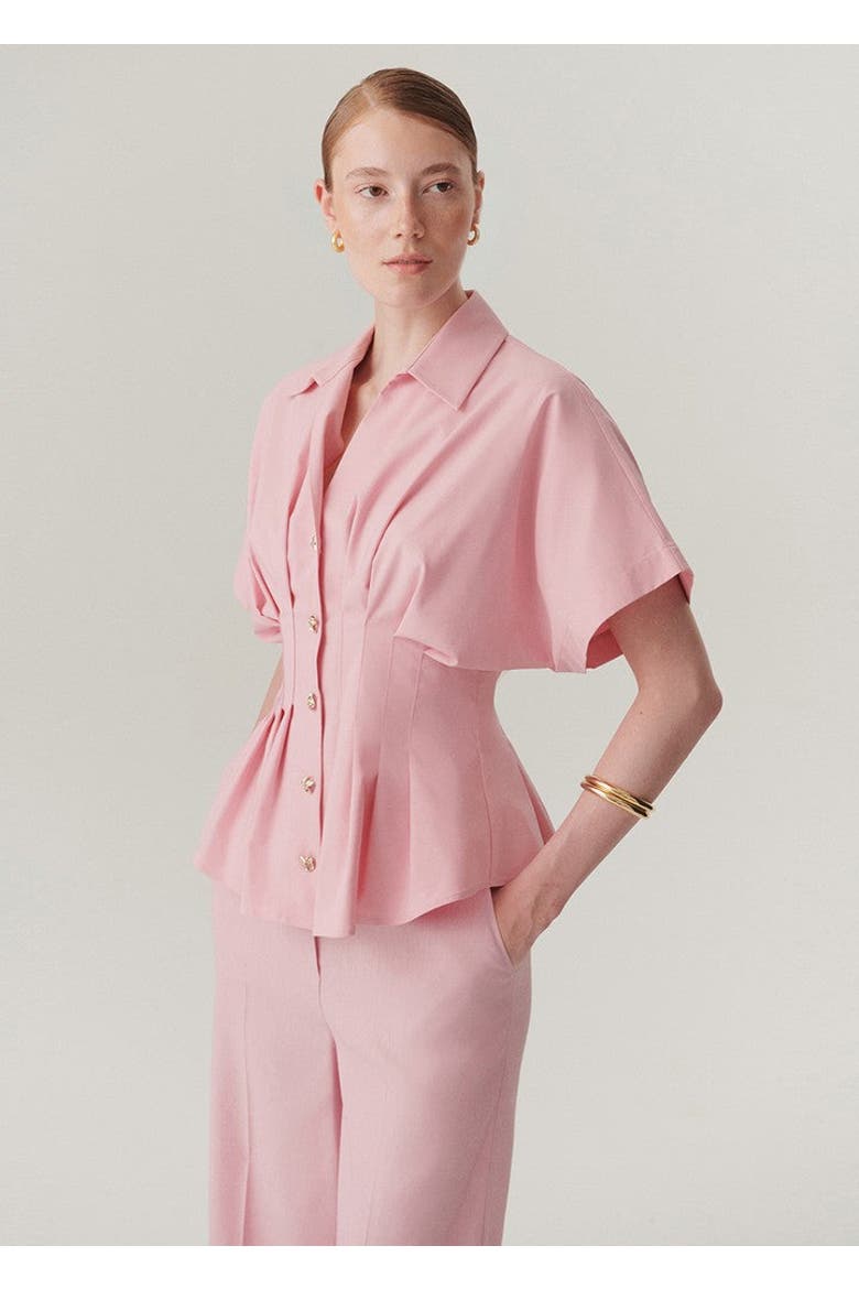 Georgia Blouse, Main, color, PINK